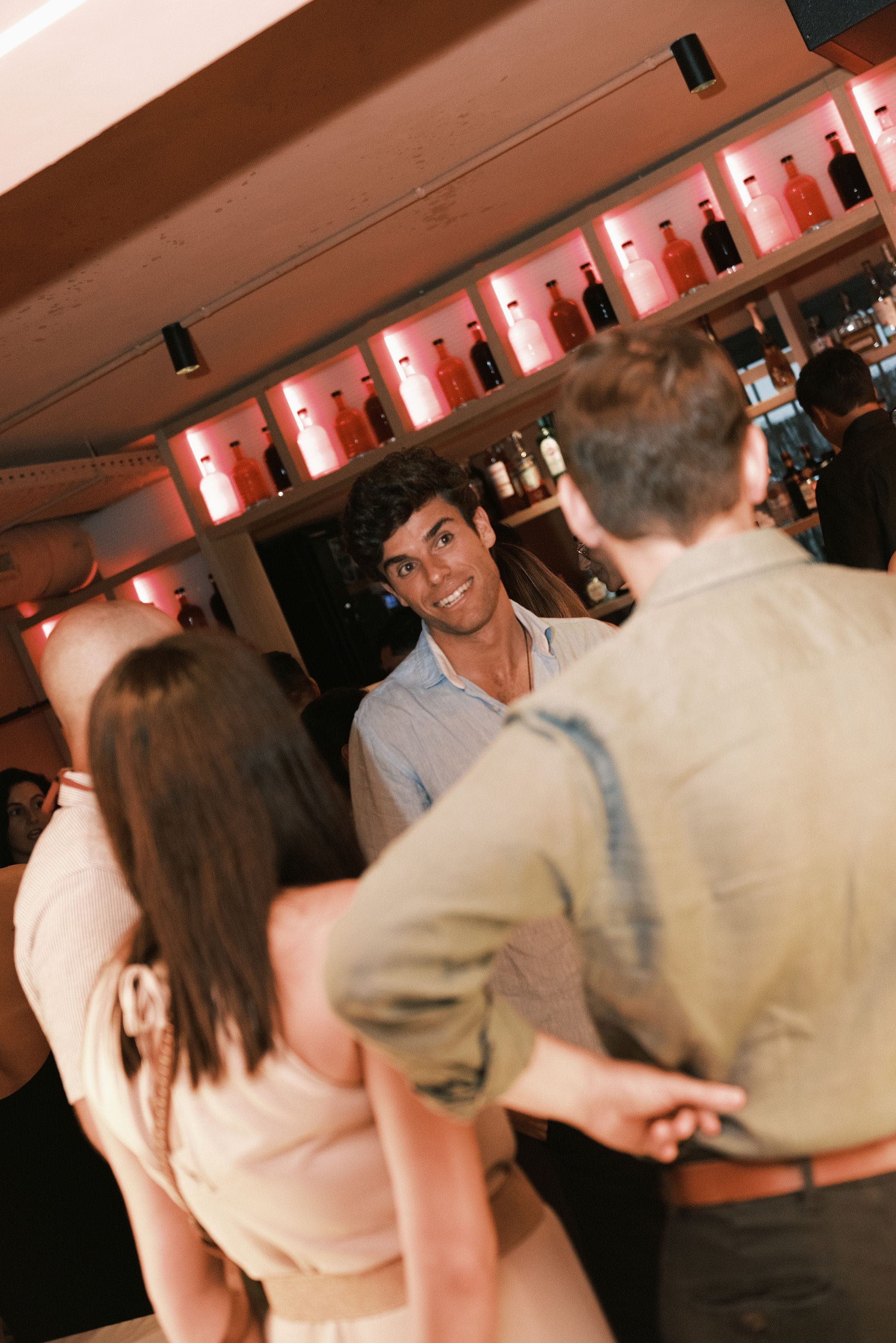 Ambiente de un evento en The Lot
