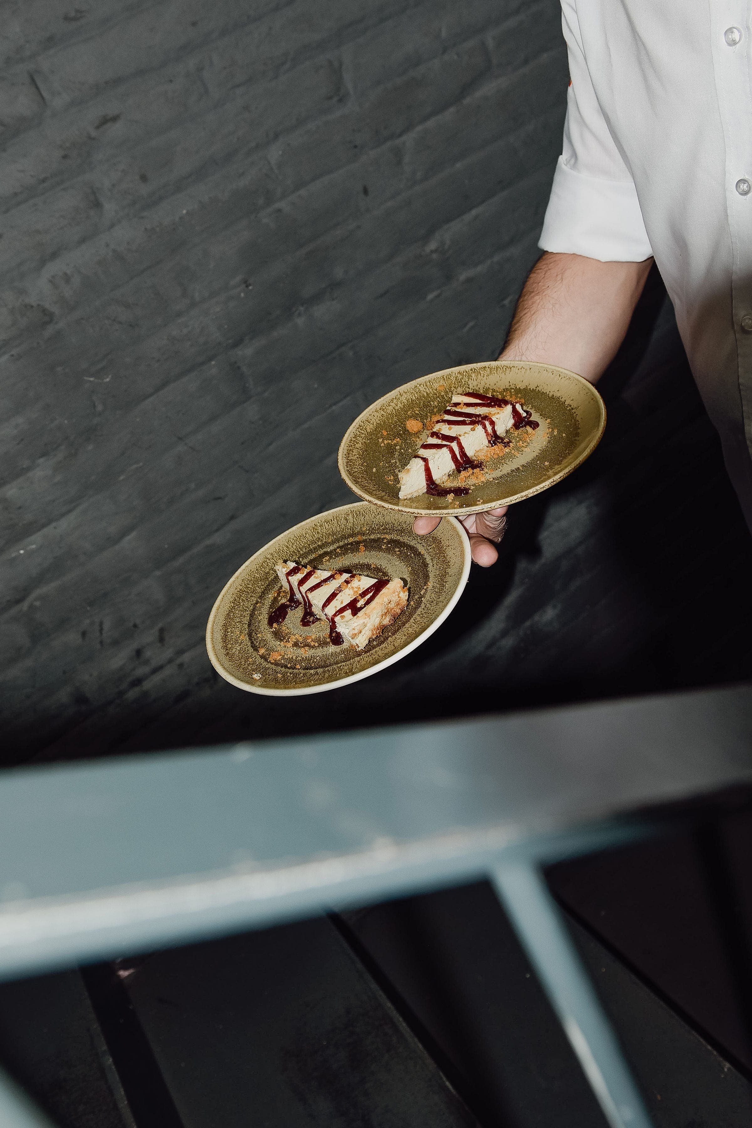 Postre emplatado en The Lot