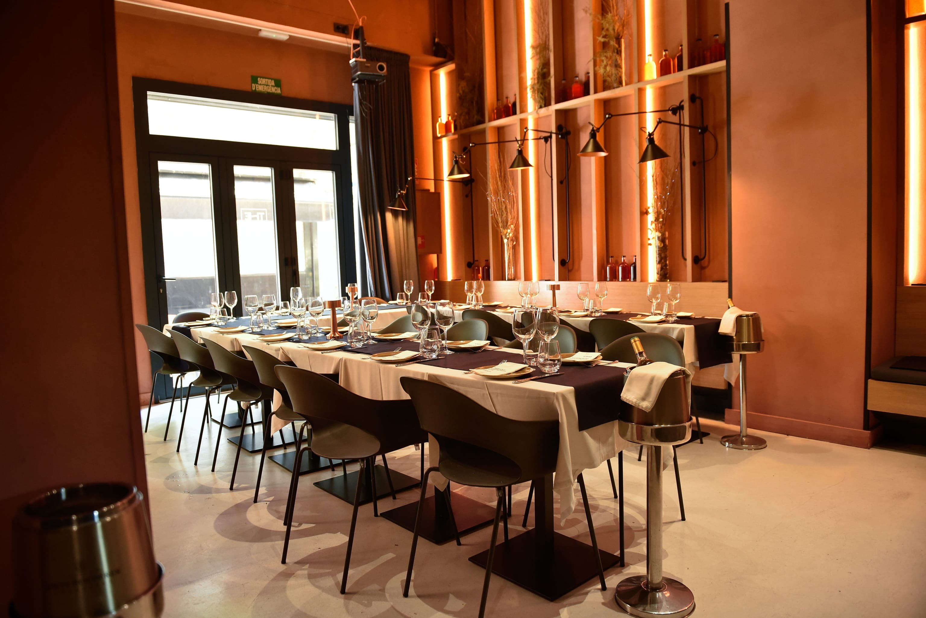 Sala Origen para eventos privados en The Lot